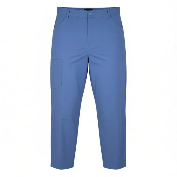 Dickies Medical Retro Mens Size XL Tall Ciel Blue Scrub Pants 4 way stretch NWT