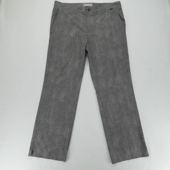 Travis Mathew Pants Mens 36 Gray Performance Stretch Golf Chino Athletic Fit