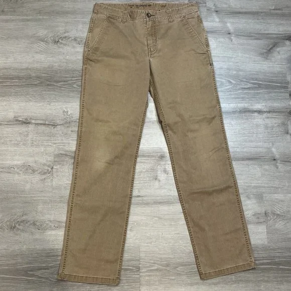 Toad & Co Mens‎ Pants Brown 33 X 34 Organic Cotton Blend Mission Ridge