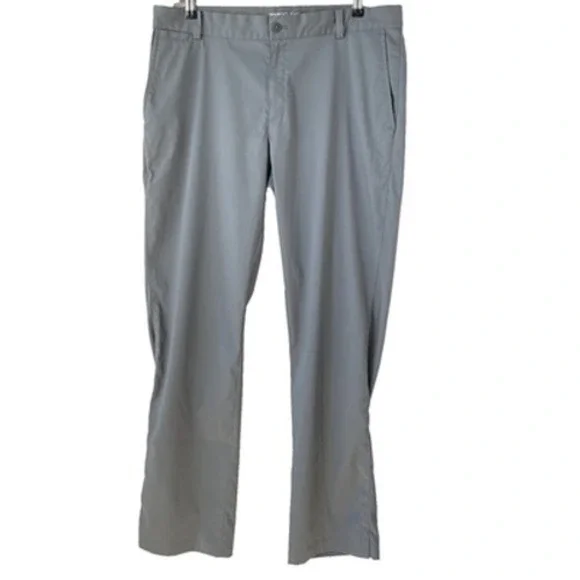 NIKE Tour Performance Dri-Fit Golf Pants Men 34x32‎ Gray Straight Leg Outdoor