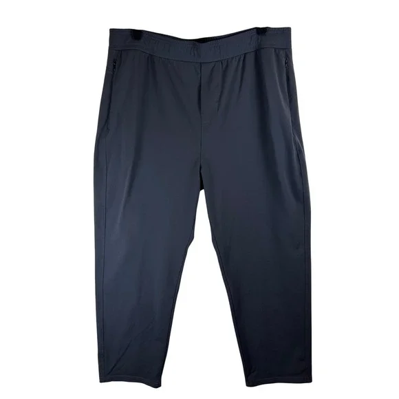 Public Rec All Day Every Day Pant Mens 40x28 Blue Stretch Tapered Pull-on
