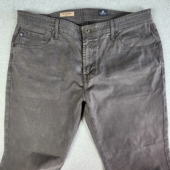 AG Adriano‎ Goldschmied The Protege Pants Mens Size 38x30 Gray Stretch Tag 38x34