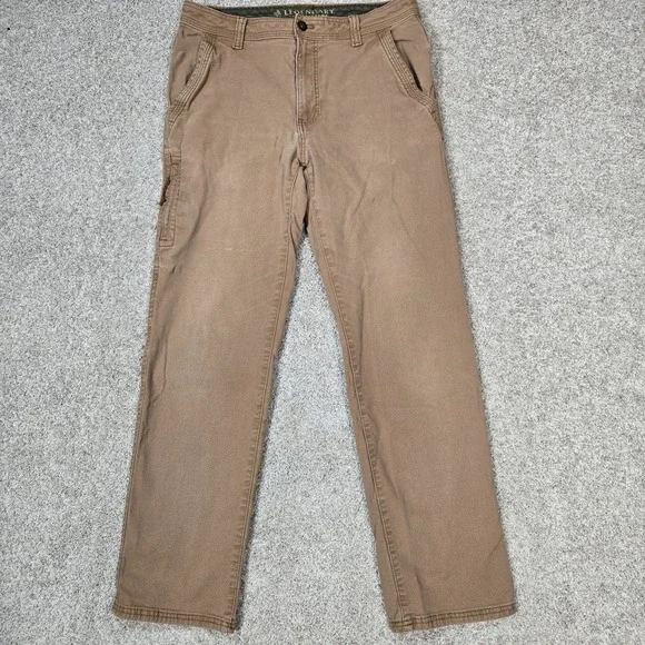 Legendary Whitetails stretch canvas Pants mens 32x32 Tan brown