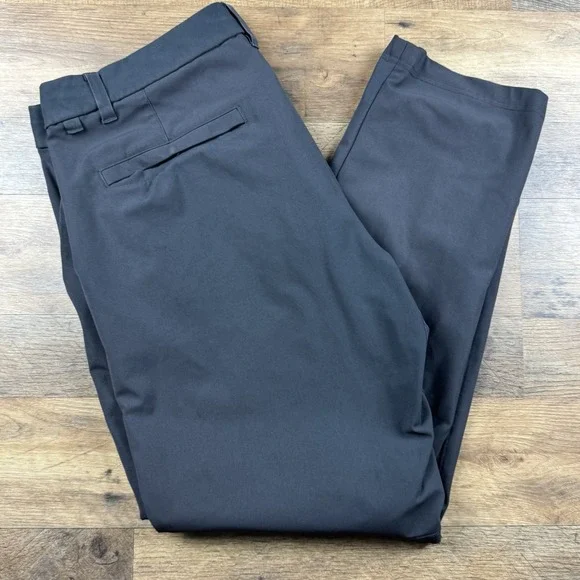 Lululemon Commission Classic-Fit‎ Pant Warpstreme Comfort Men's 36x29 Gray