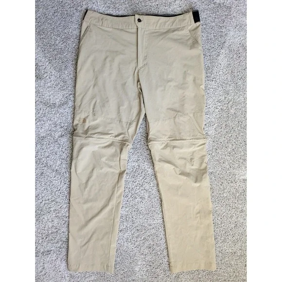 The‎ North Face Convertible Pants Shorts Mens 40x32 Tan Khaki Outdoors Hiking