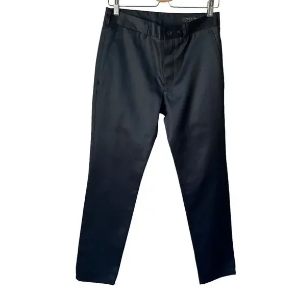 Rag & Bone men's Action loopback black Chinos Men's Size 30