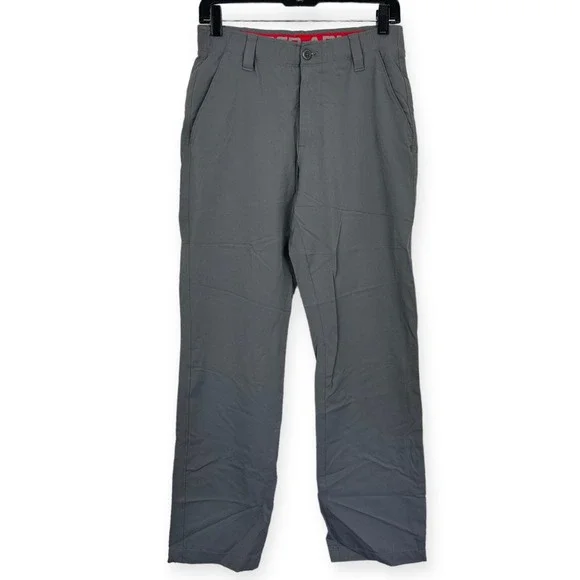 Under Armour Drive Golf Pants Mens 30x30 Loose Wicking Polyester Stretch Gray