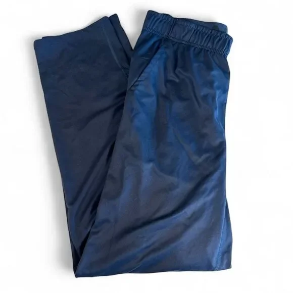 Nike Men's Navy Blue Joggers Size Medium