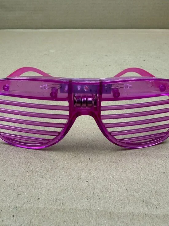 Women's/Men's LED Shutter Shades Party Glasses Light Up Fun Accessory