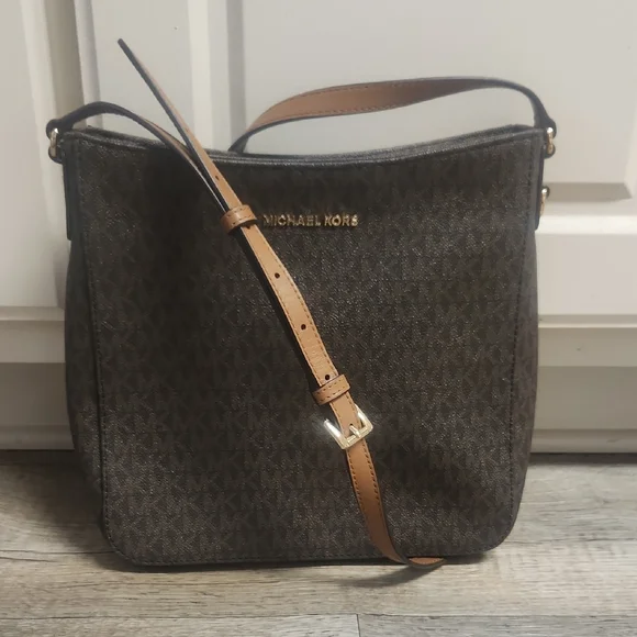 Michael Kors Dark Brown Crossbody Bag