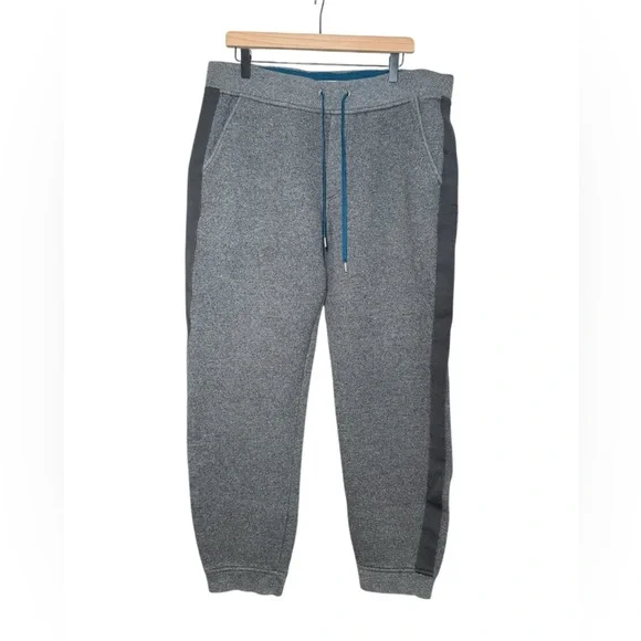 Ted Baker Men's Jogger in charcoal grey with black stripe | size 38R | EUC‎