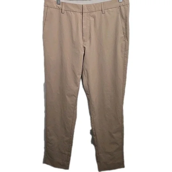 Ministry‎ Of Supply Pace Poplin Tan Khaki Performance Men's Chino Pant 34x30.5