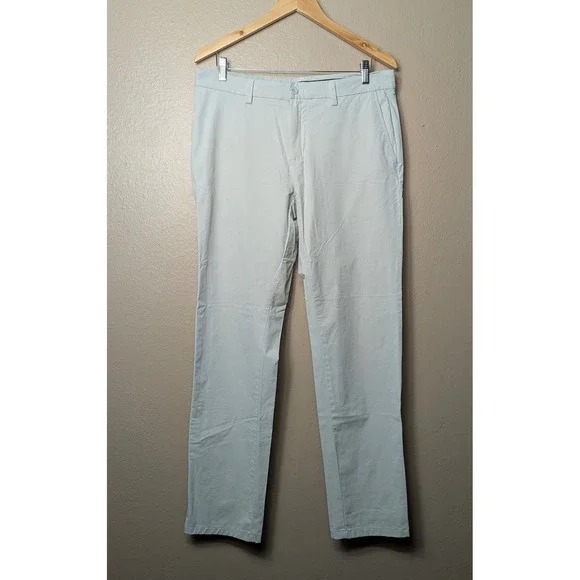 Vineyard Vines On-The-Go Pants Men 33x32 Khaki Chino Performance Stretch