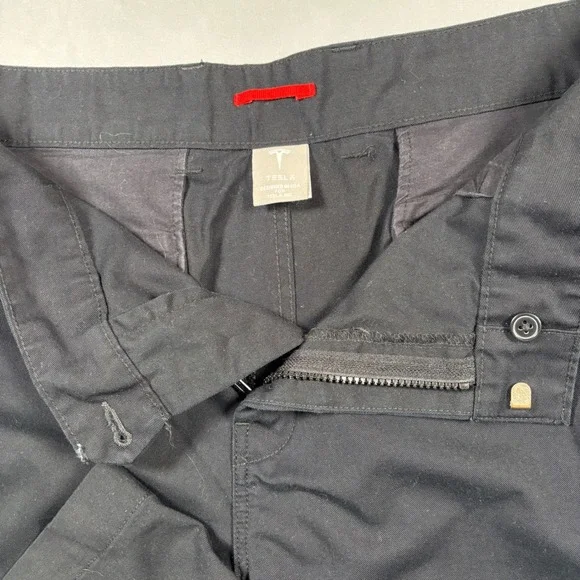 Tesla Cargo Pants Mens 40x32 Black Uniform Work‎ Trousers TSLA8412