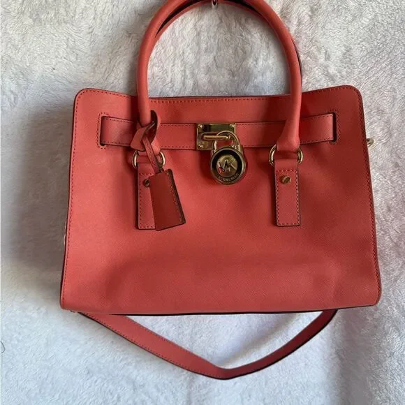 Michael Kors Coral 2 Way Satchel