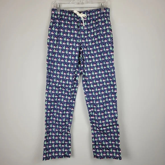 Vineyard Vines Santa Whale Christmas PJ Pants