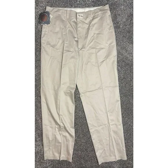 Levis Travelers Dress Pants Mens 36x32 Tan Brown Straight