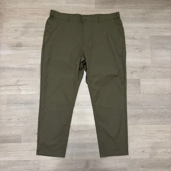 Jack Archer Jetsetter Tech Pants Mens 36x28 Olive Performance‎ Chino