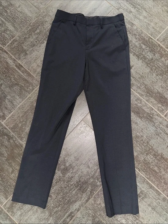 Express Men's Black Dress Pants - Slim Straight 30 x 34L