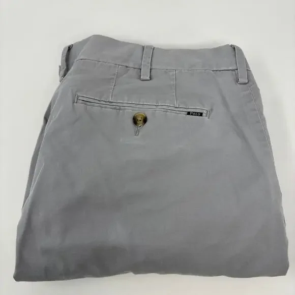Polo Ralph Lauren Gray 38x29 Stretch‎ Classic Fit Chino Pants