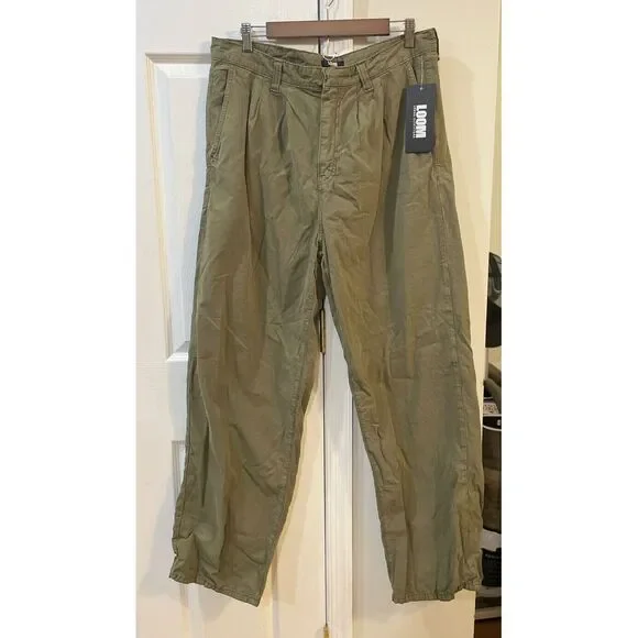 Urban Outfitters Men's Loom‎ Pants Sz 34X34 Khaki NWT