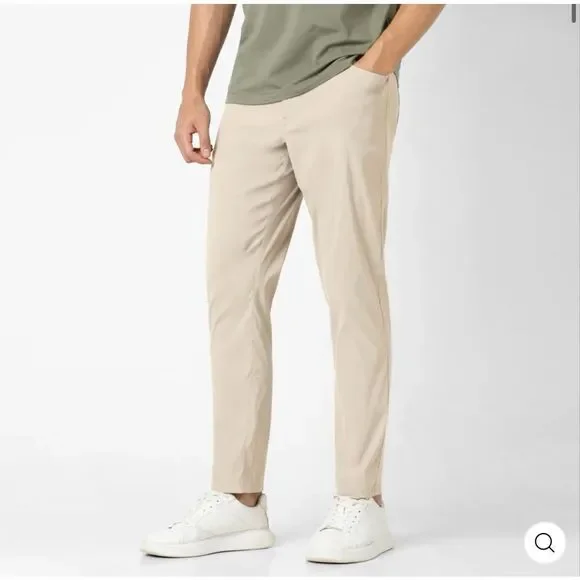 BearBottom Men’s XXL Pants Khaki Tan 30” Water Repellent Performance Straight
