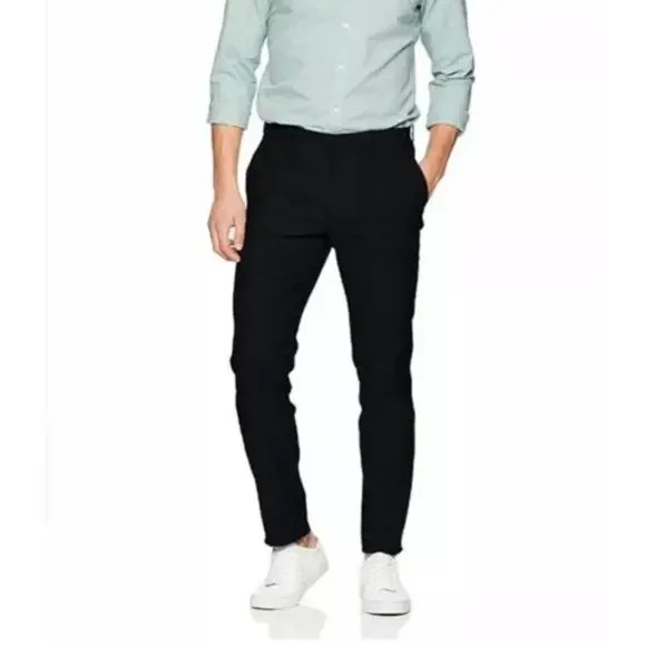 Theory Zaine 5 Pocket Baltic Hanson Twill Pants Stretch Black Gray Mens $225 NWT