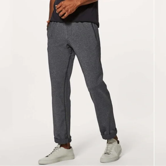 Lululemon Discipline Pant Heathered Black