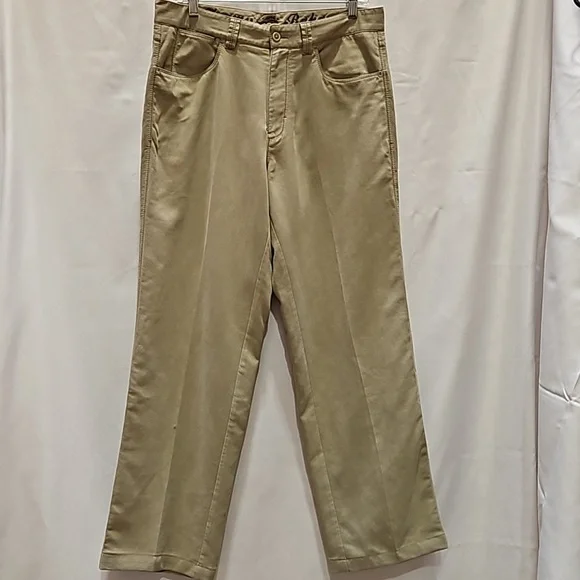 Tommy Bahama, Khaki, Pants Performance Fabric, Comfort, Breathable, Sz 33