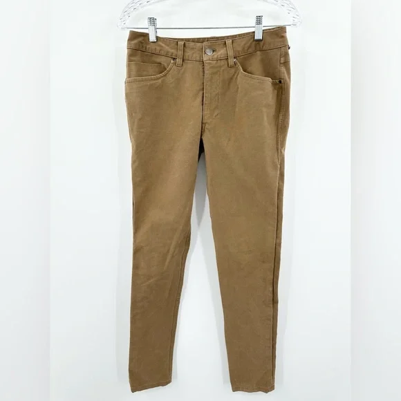 Lululemon ABC‎ Pant Slim *Utilitech Men's Brown Burnt Caramel Size 28