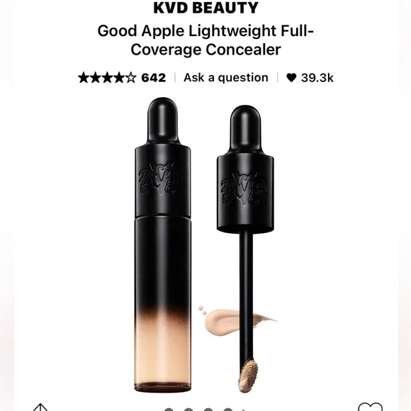 KVD Bad Apple Concealer full coverage concealer shade 105 NWT