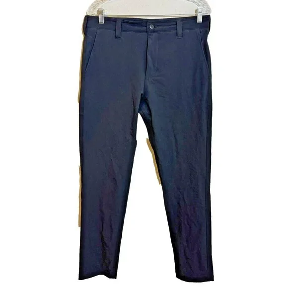 American Giant Brigade Pants Mens 32x32‎ Black Stretch Chino USA Nylon Spandex