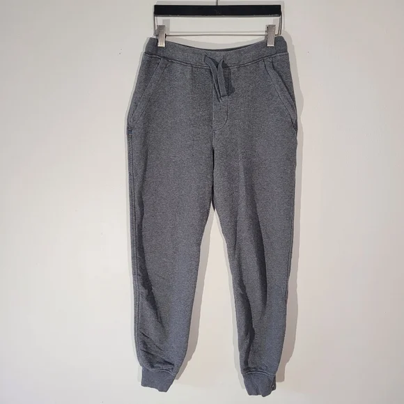 Patagonia Mens Mahnya Fleece Pants XS Forge Gray Jogger Sweatpants‎ Loungewear