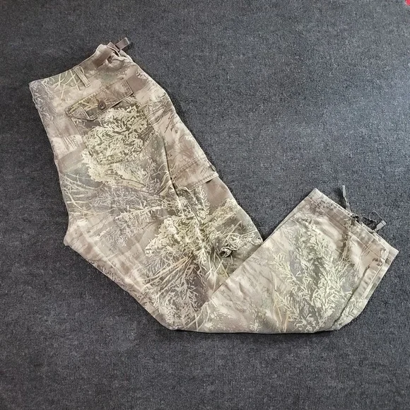 Cabelas Outdoor Gear Cargo Pants 40‎ Regular Brush Camo Hunting Cotton Blend