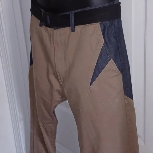 Five CM (5cm) Designer Denim Cropped Pants, L