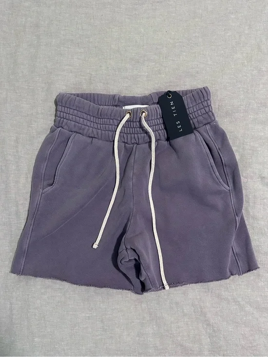 NWT Les Tien Lavender Heavyweight Yacht Short - XS