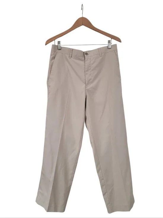 Callaway Golf Pants 34 ×32 Beige Performance Stretch Opti Dri Trousers EUC