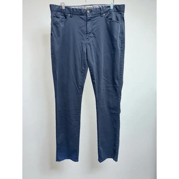 Peter‎ Millar Pants Signature Sateen Five-Pocket Navy Blue Men’s Size 38 X 33
