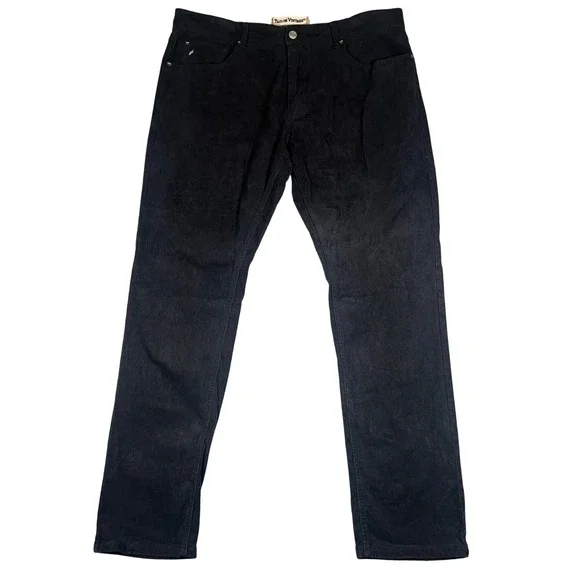 Tailor Vintage Canaan Slim Fit Pants Mens 36x32 Black Comfort Stretch Waist
