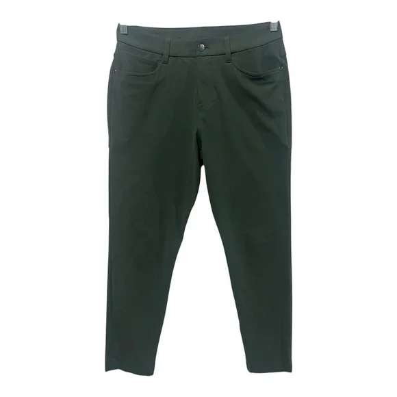 Lululemon ABC Slim-Fit Pant Men’s 28 Green Dark Forest M5AQRS