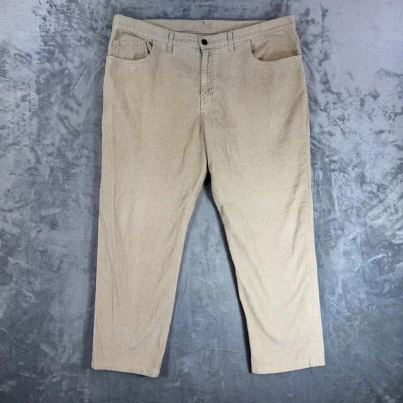 Vineyard Vines Corduroy Straight Jeans Men's Size 42x30‎ Beige Pants