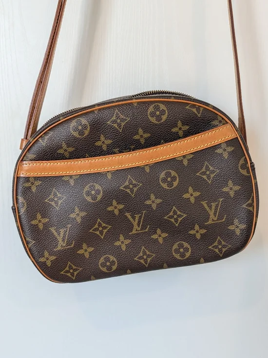 Louis Vuitton Blois Brown Monogram Crossbody Bag