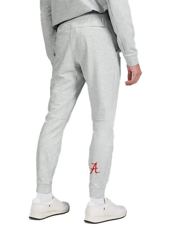 Lululemon GRAY  ALABAMA SCRIPT A ON BACK CALF CITY SWEAT JOGGER MENS SIZE SMALL