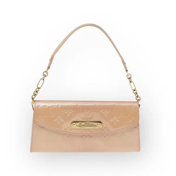 Louis Vuitton Noisette Monogram Vernis Sunset Boulevard Bag