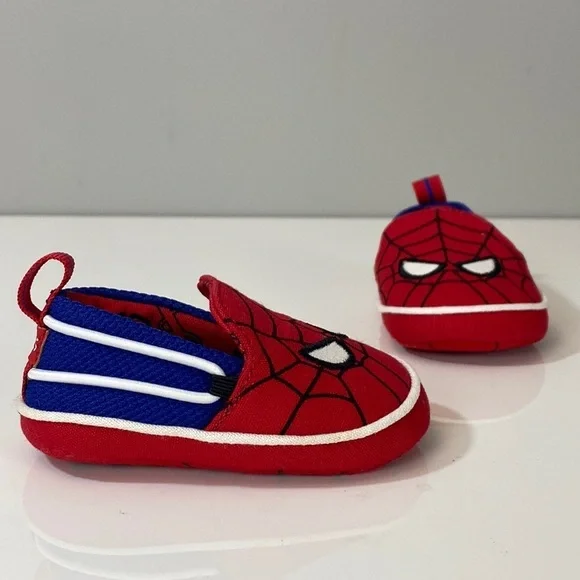 Toms x Marvel Spider-Man Baby Lima Shoes Size T3