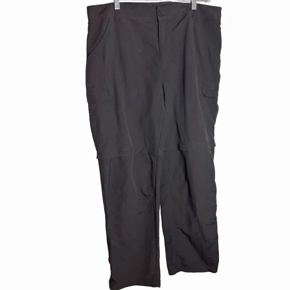 Cabela's Performance Convertible Utility Pants Men's 32 x 32 Dark Gray Hiking