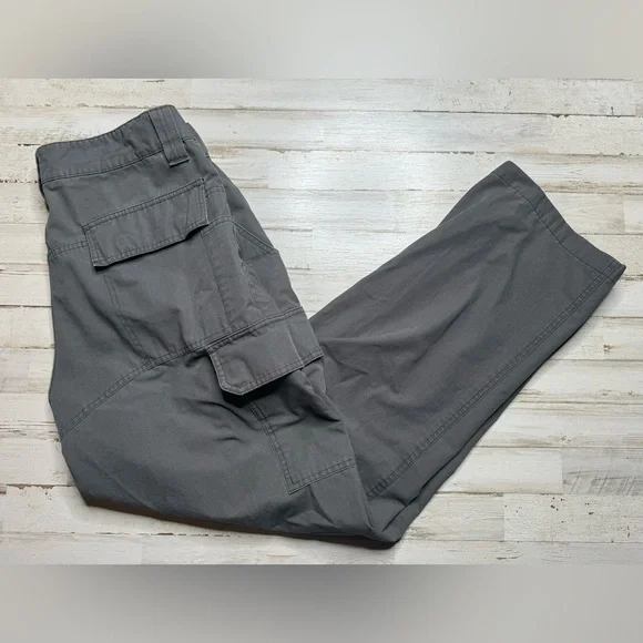 Midway USA Men's Military Gray Tactical Ripstop Cargo Pants 38x30