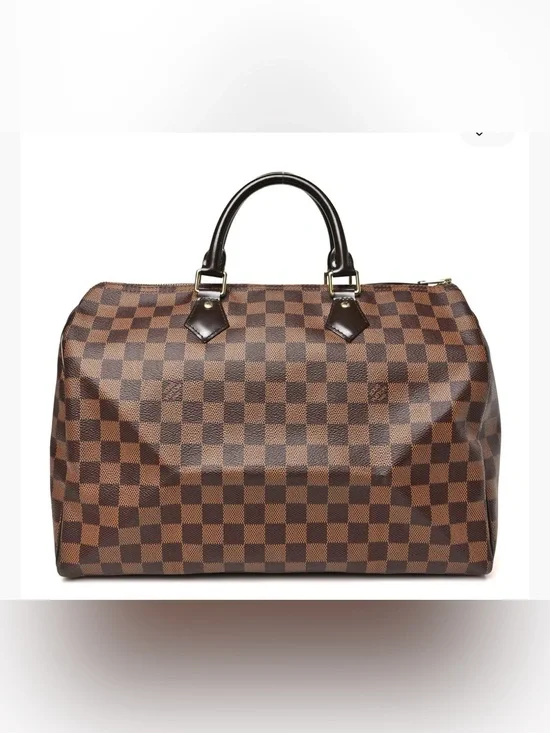 LOUIS VUITTON Damier Ebene Speedy 35