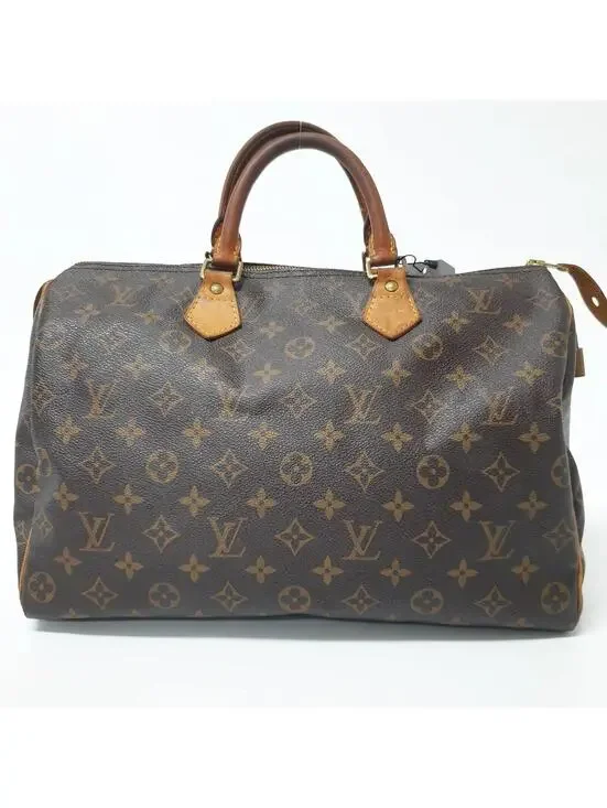$1700 2005 Louis Vuitton Speedy 35 Monogram AA0065
