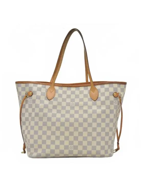 $2130 2014 Louis Vuitton  Damier Azur Neverfull MM AR1134
